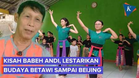 Menari Sampai Beijing-Perancis, Kisah Babeh Andi Lestarikan Topeng Betawi Puluhan Tahun