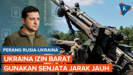 Ukraina Izin Barat Gunakan Senjata Jarak Jauh untuk Serang Rusia