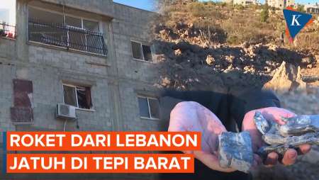 Roket dari Lebanon Jatuh di Tepi Barat, Warga Kaget