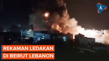 Video Dramatis Detik-detik Ledakan di Beirut