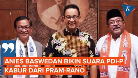 Maruarar Sirait Yakin Dukungan Anies Bikin Pramono-Rano Ditinggal Pemilih PDI-P