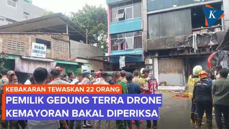 Polisi Akan Periksa Pemilik Gedung Di Kemayoran Usai Kebakaran Tewaskan 22 Orang