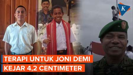 Joni Pemanjat Bendera Jalani Terapi, Kejar Tinggi Minimal untuk Masuk TNI 