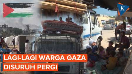 Nestapa Warga Gaza, Disuruh Pergi tapi Tak Tahu Harus ke Mana