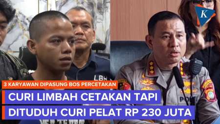 3 Karyawan Dipasung Bos Percetakan: Curi Limbah Cetakan Tapi Dituduh Colong Pelat Rp 230 Juta