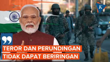 Tegaskan Sikap! PM India Sebut Teror dan Perundingan Tidak dapat Sejalan