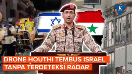 Kecolongan! Ibu Kota Israel Dihantam Drone Houthi Sebabkan Korban Tewas…