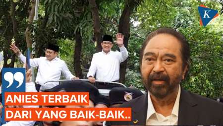 AMIN Daftar ke KPU Hari Ini, Surya Paloh: Anies Terbaik dari yang Baik-baik