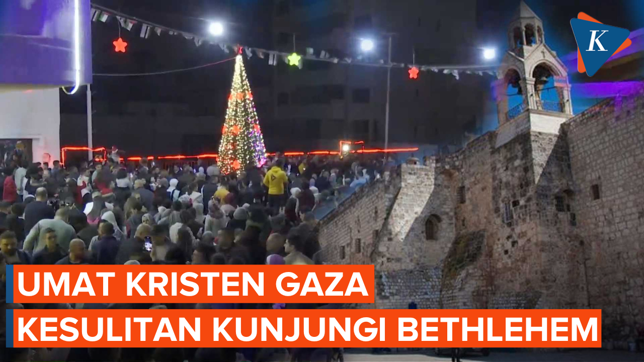 Akibat Pembatasan Israel, Umat Kristen Gaza Kesulitan Kunjungi Bethlehem untuk Perayaan Natal