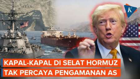 Kuasa AS Di Selat Hormuz Tak Dipercaya, Kapal-kapal Tolak Ikuti Panduan Militer AS