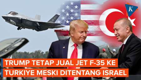 Meski Ditentang Israel, Trump Tetap Mau Jual Jet Tempur F-35 Ke Turkiye