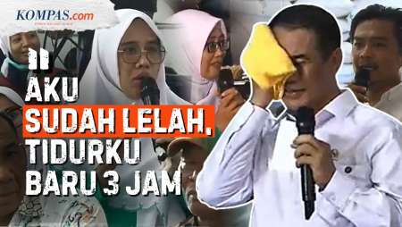 Mentan Amran Berkeringat Saat "Dicecar" Mahasiswa Dan Fatayat NU, Jawab Sudah Lelah