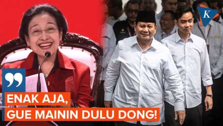 Soal Sikap Politik PDI-P terhadap Pemerintahan Prabowo, Megawati: Enak Aja, Gua Mainin Dulu Dong