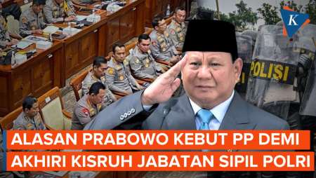 Mengapa Prabowo Pilih Kebut PP Untuk Akhiri Polemik Jabatan Sipil Polri?