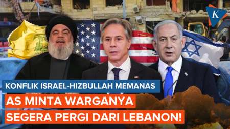 AS Buru-buru Minta Warganya di Lebanon Segera Pergi, Tensi Hizbullah-Israel…