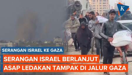 Serangan Israel Berlanjut di Jalur Gaza Saat Perundingan Gencatan Senjata di Qatar