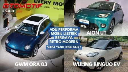 Komparasi GWM Ora 03, Wuling Binguo EV, dan AION UT | Adu Performa Mobil Listrik Bergaya Neo Retro