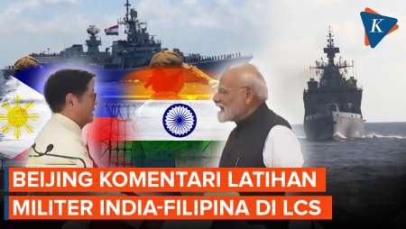 India-Filipina Gelar Latihan Militer di Laut China Selatan, Ini Komentar Beijing