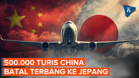 Turis China Batalkan 500.000 Penerbangan Ke Jepang, Terbesar Sejak Pandemi