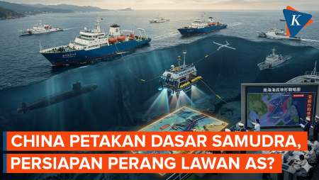 China Petakan Dasar Samudra, Diduga Siapkan Strategi Perang Kapal Selam Lawan AS