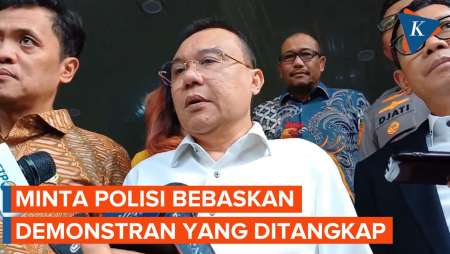 Dasco Datangi Polda Metro Jaya, Minta Demonstran Aksi DPR Dibebaskan