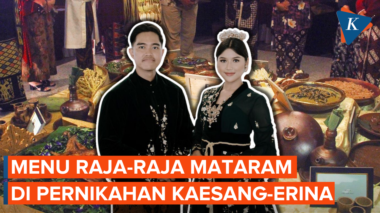 Menu Raja-raja Mataram Jadi Suguhan Pernikahan Kaesang-Erina di Yogyakarta