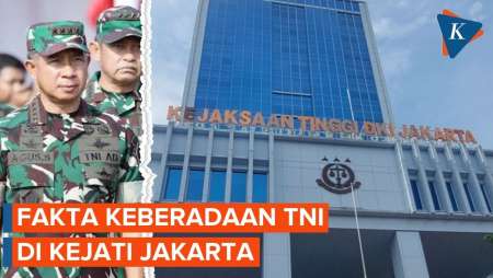 Prajurit TNI Sudah Lama Jaga Kejaksaan Tinggi DKI Jakarta