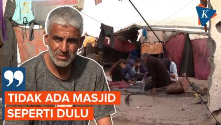 Ramadhan Kelabu Pengungsi Gaza, Tak Mampu Beli Makan, Tak Ada Masjid