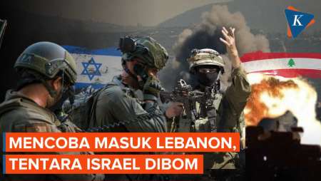 Coba Merangsek ke Lebanon Selatan, Pasukan Israel Dibom Hizbullah