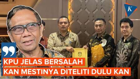 Soal Pencatutan NIK Dharma-Kun, Mahfud Md: KPU Salah Meloloskan