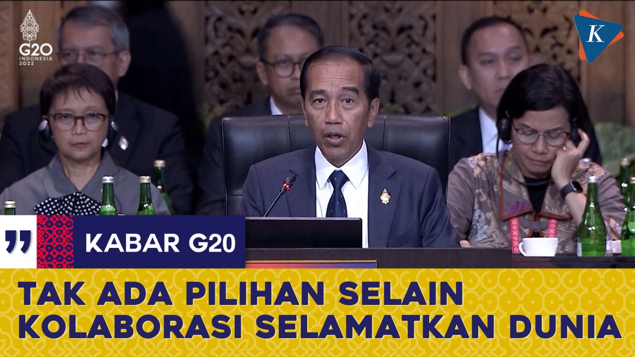 Jokowi: Kita Tidak Punya Pilihan Lain Selain Kolaborasi untuk Selamatkan Dunia