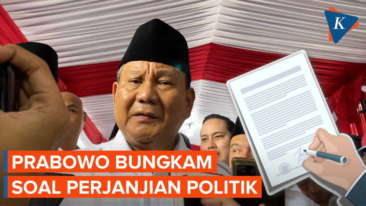 Prabowo Pilih Diam Saat Ditanya soal Perjanjiannya dengan Anies dan Sandiaga