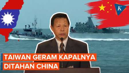 Kapal Nelayannya Ditahan China, Taiwan Murka