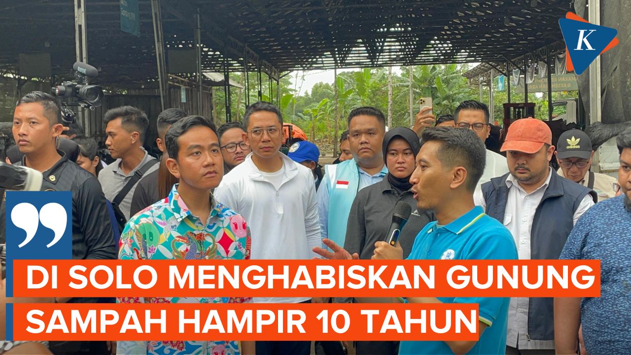 Di Bekasi, Gibran Pamer Berhasil Kelola Sampah sebagai Wali Kota Solo