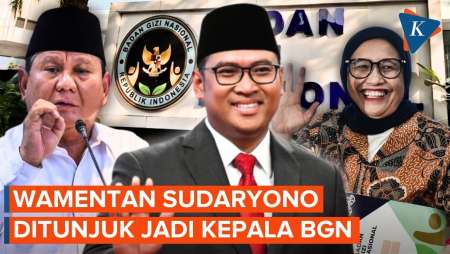 Prabowo Tunjuk Sudaryono Jadi Kepala BGN Gantikan Nanik S Deyang