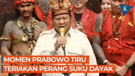 Prabowo Tirukan Suara Teriakan Perang, Nostalgia Dibantu Suku Dayak di Operasi Timor Timur