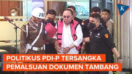 Politikus PDI-P Ismail Thomas Jadi Tersangka Pemalsuan Dokumen Tambang