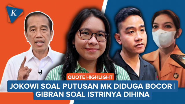 Sikap Normatif Jokowi soal Putusan MK| Gibran &ldquo;Santai&rdquo; soal Istrinya Dihina di Media Sosial