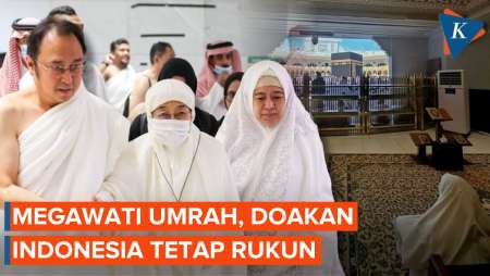 Megawati Umrah Jelang Ramadhan, Jadi Tamu Kerajaan Arab Dan Doakan Indonesia Rukun
