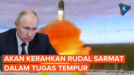 Putin Akan Kerahkan Rudal Baru Rusia dalam Tugas Tempur