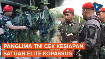 Panglima TNI Sidak Satuan Elit Kopassus, Ada Apa?