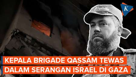 Kepala Brigade Al Qassam Hamas Tewas dalam Serangan Israel di Gaza