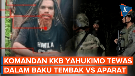 Komandan "Batalyon Semut Merah" KKB Tewas Dalam Baku Tembak Dengan Aparat