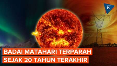 Bumi Dihantam Radiasi Badai Matahari Terparah Dalam 20 Tahun Terakhir