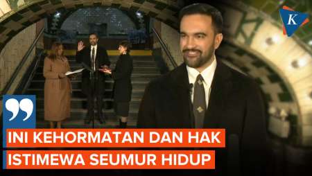 Dilantik Jadi Wali Kota New York, Mamdani: Kehormatan Dan Keistimewaan Seumur Hidup