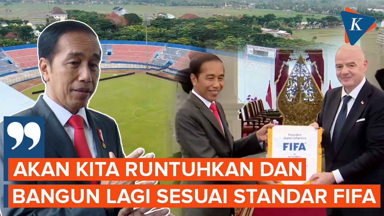 Jokowi Sebut Stadion Kanjuruhan Akan Dirobohkan dan Dibangun Lagi
