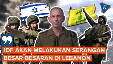 Israel Serukan Perang Besar-besaran Lawan Hizbullah di Lebanon Selatan