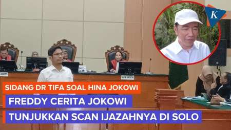 Freddy Sebut Jokowi Tunjukkan Hasil Scan Ijazah Saat Bertemu Di Solo