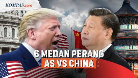 AS Vs China Tak Cuma Perang Dagang, Apa yang Bikin 2 Negara Ini Tak Akur?