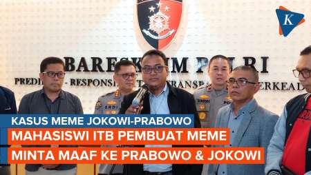 Mahasiswi ITB Minta Maaf ke Prabowo-Jokowi Usai Bikin Meme Tak Senonoh